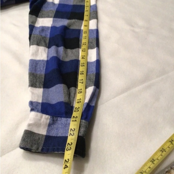 Ralph Lauren Chaps Performance men's LS casual shirt, flannel plaid, M - Picture 6 of 7